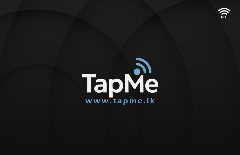 TapMe NFC Business Card — Back